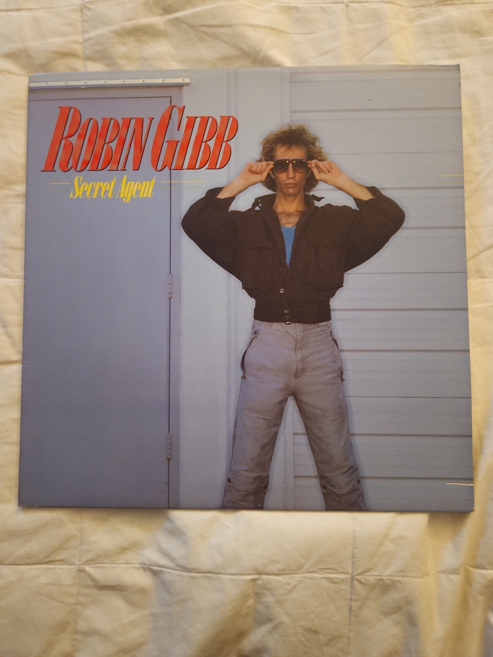 Robin Gibb Secret Agent Vintage Vinyl -- Never Played NM+